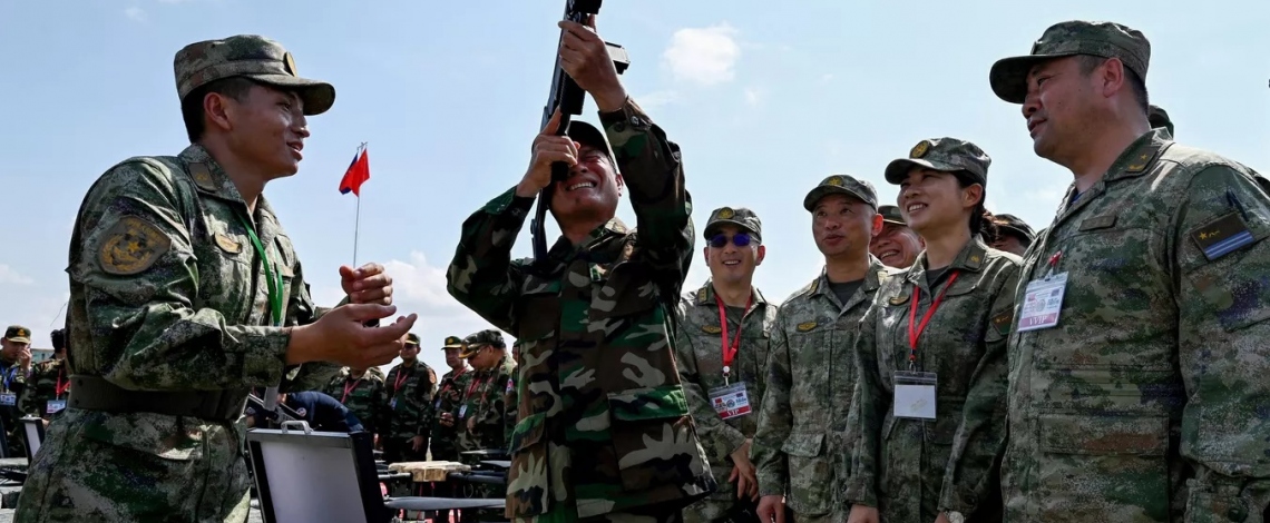 Cận cảnh quân đội Trung Quốc và Campuchia tập trận Rồng Vàng